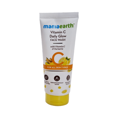 Mamaearth Vitamin C Face Wash For Healthy Skin | Paraben & SLS-Free | Face Care Product For All Skin Types