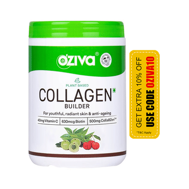 Oziva Plant-Based Collagen Builder | Nutrition Care Powder Amla