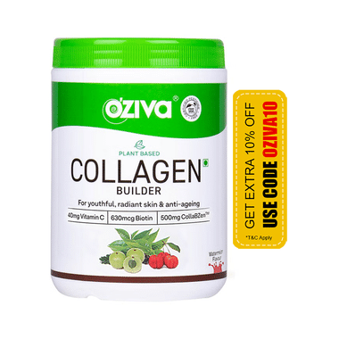 Oziva Plant-Based Collagen Builder | Nutrition Care Powder Watermelon