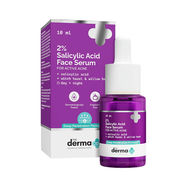 The Derma Co 2% Salicylic Acid Face Serum | For Active Acne