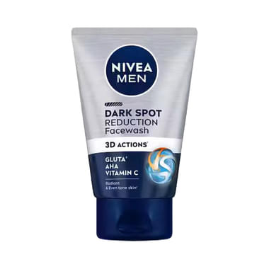 Nivea Men Dark Spot Reduction Face Wash With Vitamin C | For Clean & Clear Skin