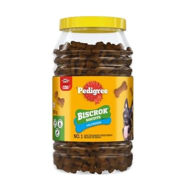Pedigree Biscrok Protein & Calcium Biscuits For Dogs With Chicken