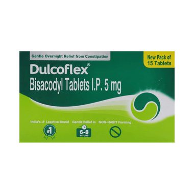 Dulcoflex Laxative Tablet for Constipation Relief & Healthy Bowel Movement