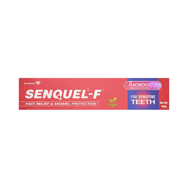 Senquel-F Medicated Toothpaste | For Sensitive Teeth & Gums | Fast Relief & Enamel Protection
