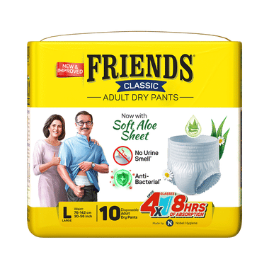 Friends Classic Adult Dry Pant Large