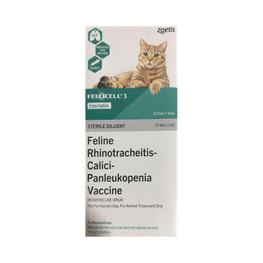 Felocell 3 For Cat Vaccine