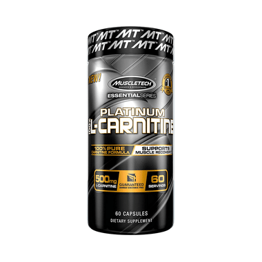 Muscletech Essential Series Platinum 100% L-Carnitine Capsule