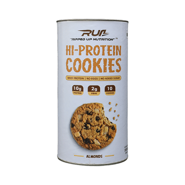 Ripped Up Nutrition Hi-Protein Cookies Almond