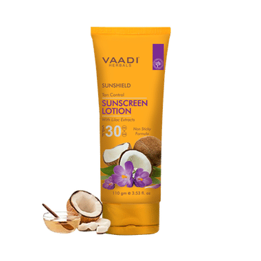 Vaadi Herbals Value Pack Of Sunscreen Lotion SPF-30 With Lilac Extract