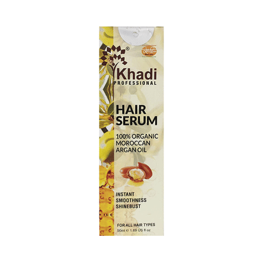 Khadi Professional Hair Serum Instant Smoothness & Shinebust