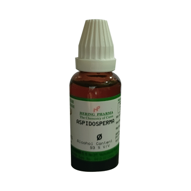 Hering Pharma Aspidosperma Q Mother Tincture