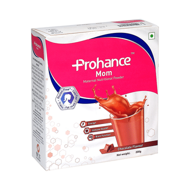 Prohance Mom Nutritional Drink For Immunity & Brain Health | Flavour Chocolate