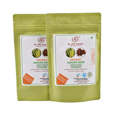 Dr. JPG Organic Ashoka Bark Powder (114gm Each)