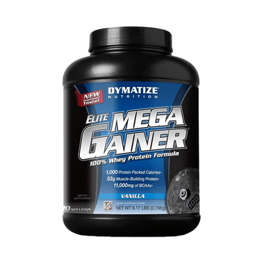 Dymatize Nutrition Elite Mega Gainer Powder Vanilla