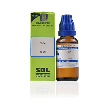 SBL Coca Dilution Homeopathic Medicine 12 CH