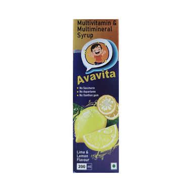 Avavita Syrup Lime & Lemon