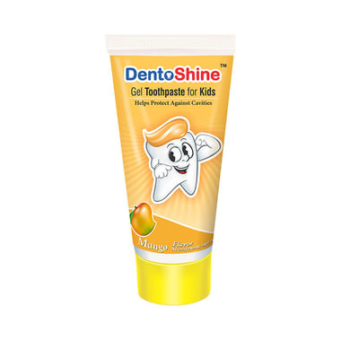 DentoShine Mango Gel Toothpaste For Kids