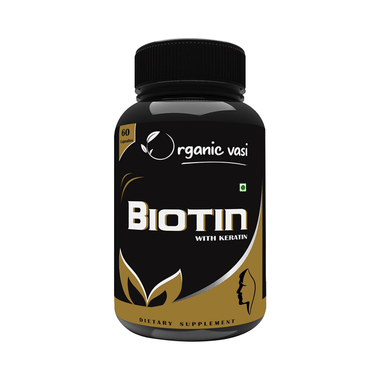 Organic Vasi Biotin With Keratin Capsule