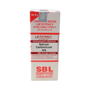 SBL Natrum Carbonicum 0/9 LM