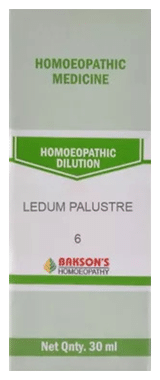Bakson's Homeopathy Ledum Palustre Dilution 6 CH