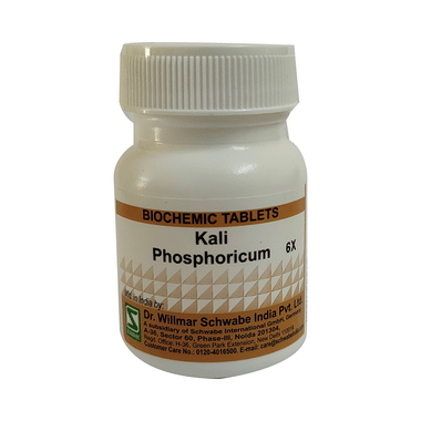 Dr Willmar Schwabe India Kali Phosphoricum Biochemic Tablet 6X