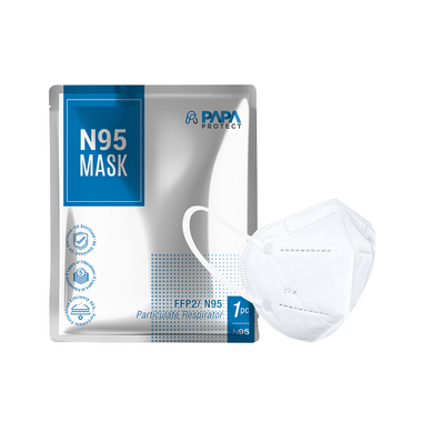 Papa Protect N95 Mask White