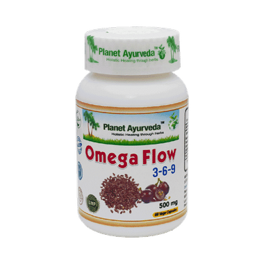 Planet Ayurveda Omega Flow 3-6-9 Vege Capsule