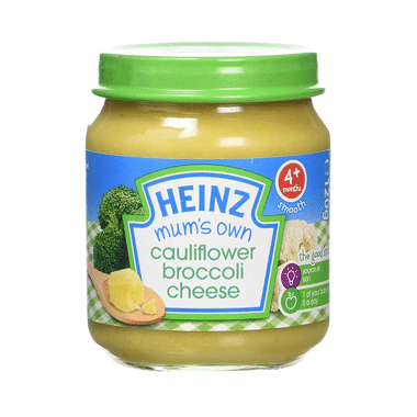 Heinz Mums Own Pudding Cauliflower Broccoli Cheese