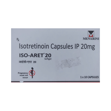 Iso Aret 20mg Capsule