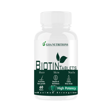 Goa Nutritions Biotin Tablet