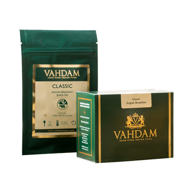 Vahdam Teas Classic English Breakfast Black Tea