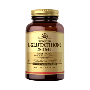 Solgar Reduced L-Glutathione 250mg Vegetable Capsule