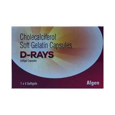 D-Rays Soft Gelatin Capsule