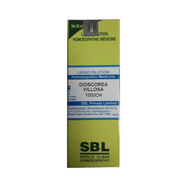 SBL Dioscorea Villosa Dilution 1000 CH