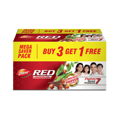 Dabur Red Paste Buy 3 Get 1 Free