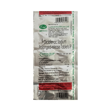 Zeldinac 100 Tablet SR
