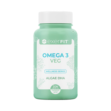 Exerfit Omega 3 Veg Liquid Fill Capsule