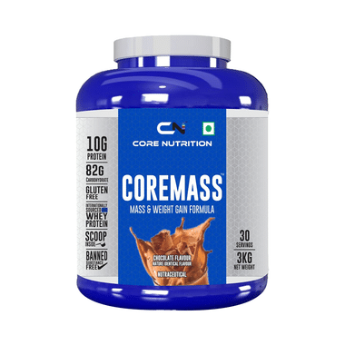 Core Nutrition Coremass Mass & Weight Gain Formula Powder Chocolate