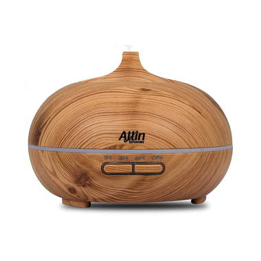 Allin Exporters Ultrasonic Aroma Diffuser & Humidifier (300ml Tank) with LED Light