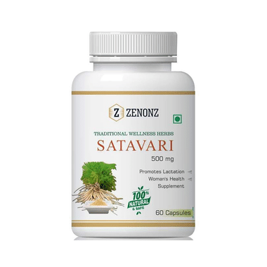 Zenonz Satavari 500mg Capsule