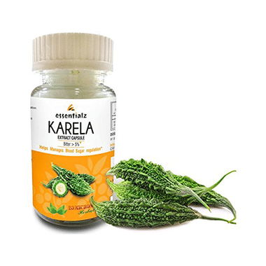20 Microns Herbal Karela Extract Capsule