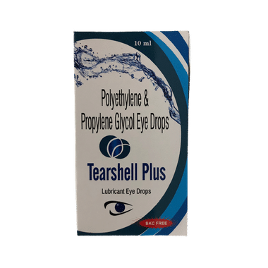 Tearshell Plus Lubricant Eye Drops BKC Free