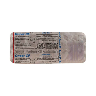 Oncet-CF  Tablet