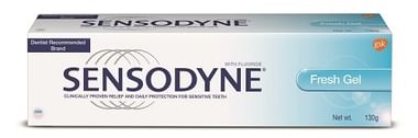 Sensodyne Fresh Gel Sensitive For Healthy Gums & Strong Teeth | Daily Protection Toothpaste