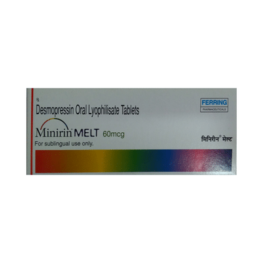 Minirin Melt 60mcg  Tablet MD