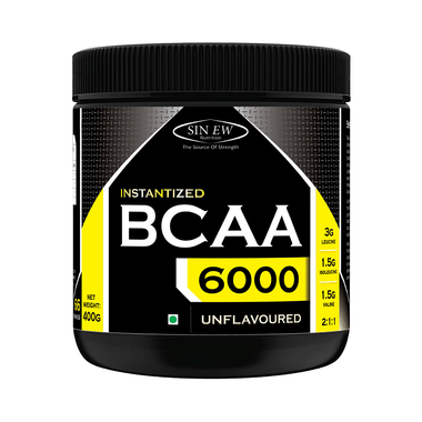 Sinew Nutrition Instantized BCAA 2:1:1 Powder Unflavoured