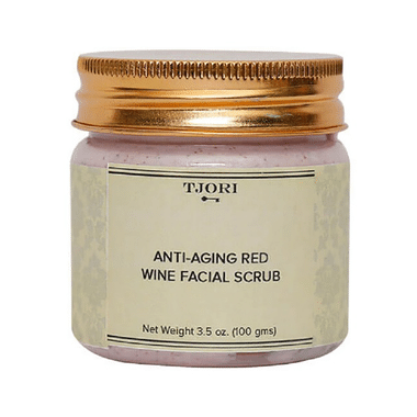 Tjori Anti-Aging Red Wine Facial Scrub