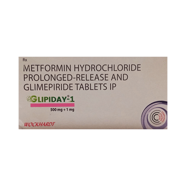 <span style='color:#626A7A'>Glipiday 1 Tablet PR</span>