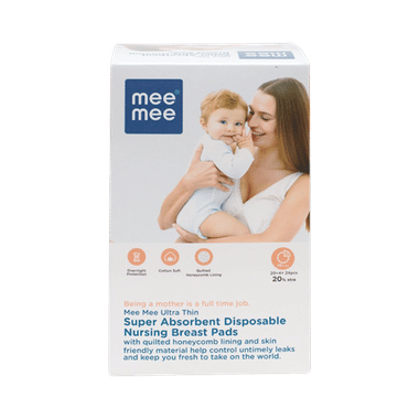 Mee Mee Ultra Thin Super Absorbent Disposable Nursing Breast Pads