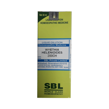 SBL Wyethia Helenioides Dilution 200 CH